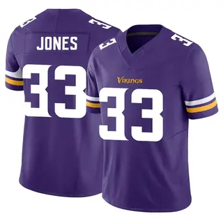 Minnesota Vikings Men's Aaron Jones Limited Vapor F.U.S.E. Jersey - Purple