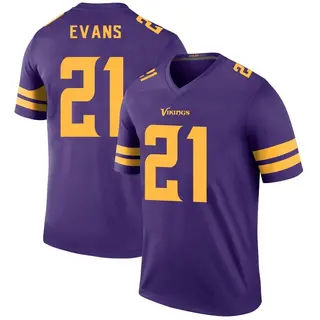 Minnesota Vikings Men's Akayleb Evans Legend Color Rush Jersey - Purple