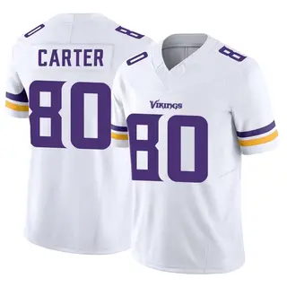 Minnesota Vikings Men's Cris Carter Limited Vapor F.U.S.E. Jersey - White