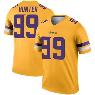 Minnesota Vikings Men's Danielle Hunter Legend Inverted Jersey - Gold
