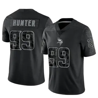 Minnesota Vikings Men's Danielle Hunter Limited Reflective Jersey - Black