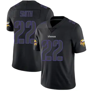 Minnesota Vikings Men's Harrison Smith Limited Jersey - Black Impact