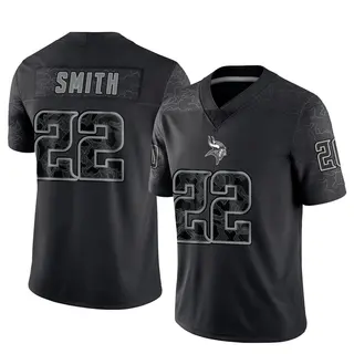 Minnesota Vikings Men's Harrison Smith Limited Reflective Jersey - Black