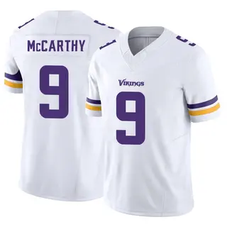 Minnesota Vikings Men's J.J. McCarthy Limited Vapor F.U.S.E. Jersey - White
