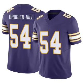 Minnesota Vikings Men's Kamu Grugier-Hill Limited Classic Vapor F.U.S.E. Jersey - Purple