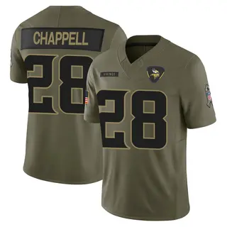 Minnesota Vikings Men's Tyreek Chappell Limited 2025 Salute to Service Jersey - Olive