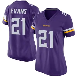 Minnesota Vikings Women's Akayleb Evans Game Team Color Jersey - Purple