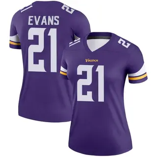 Minnesota Vikings Women's Akayleb Evans Legend Jersey - Purple