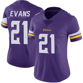 Minnesota Vikings Women's Akayleb Evans Limited Team Color Vapor Untouchable Jersey - Purple