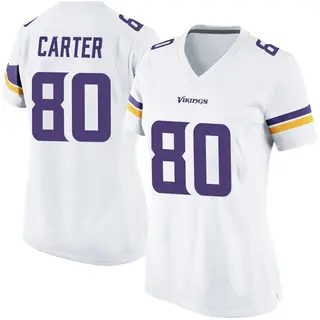 Minnesota Vikings Women's Cris Carter Game Jersey - White