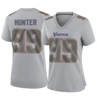 Minnesota Vikings Women's Danielle Hunter Game Atmosphere Fashion Jersey - Gray