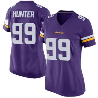 Minnesota Vikings Women's Danielle Hunter Game Team Color Jersey - Purple