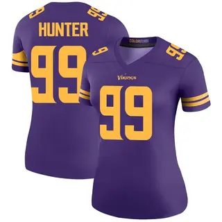 Minnesota Vikings Women's Danielle Hunter Legend Color Rush Jersey - Purple