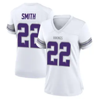 Minnesota Vikings Women's Harrison Smith Game Alternate Jersey - White