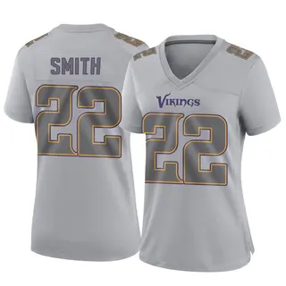 Minnesota Vikings Women's Harrison Smith Game Atmosphere Fashion Jersey - Gray