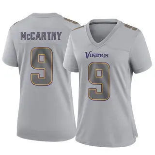 Minnesota Vikings Women's J.J. McCarthy Game Atmosphere Fashion Jersey - Gray