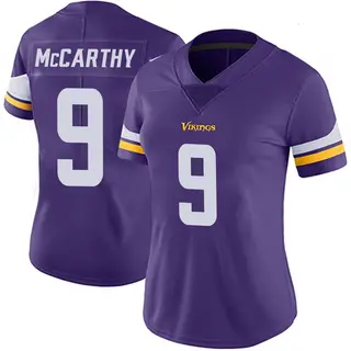 Minnesota Vikings Women's J.J. McCarthy Limited Team Color Vapor Untouchable Jersey - Purple