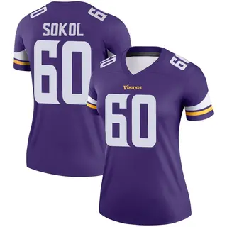Minnesota Vikings Women's Josh Sokol Legend Jersey - Purple