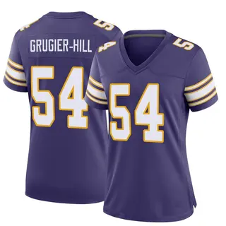 Minnesota Vikings Women's Kamu Grugier-Hill Game Classic Jersey - Purple