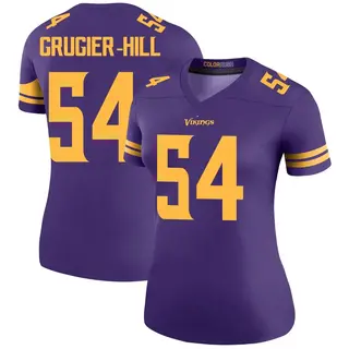 Minnesota Vikings Women's Kamu Grugier-Hill Legend Color Rush Jersey - Purple