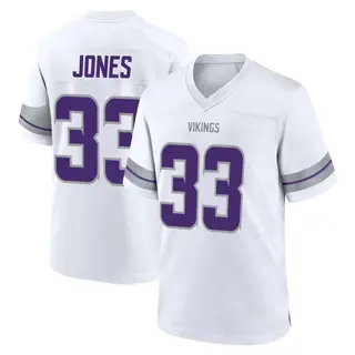 Minnesota Vikings Youth Aaron Jones Game Alternate Jersey - White