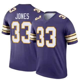 Minnesota Vikings Youth Aaron Jones Legend Classic Jersey - Purple