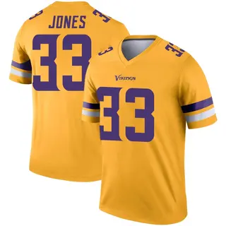 Minnesota Vikings Youth Aaron Jones Legend Inverted Jersey - Gold