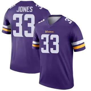 Minnesota Vikings Youth Aaron Jones Legend Jersey - Purple