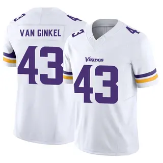 Minnesota Vikings Youth Andrew Van Ginkel Limited Vapor F.U.S.E. Jersey - White