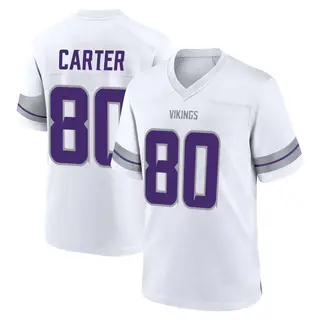 Minnesota Vikings Youth Cris Carter Game Alternate Jersey - White