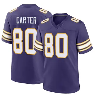 Minnesota Vikings Youth Cris Carter Game Classic Jersey - Purple