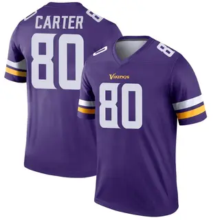 Minnesota Vikings Youth Cris Carter Legend Jersey - Purple