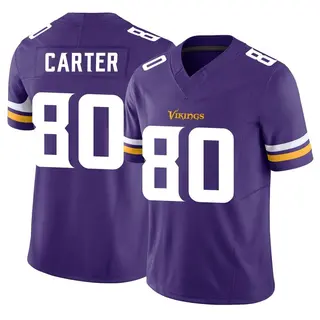 Minnesota Vikings Youth Cris Carter Limited Vapor F.U.S.E. Jersey - Purple