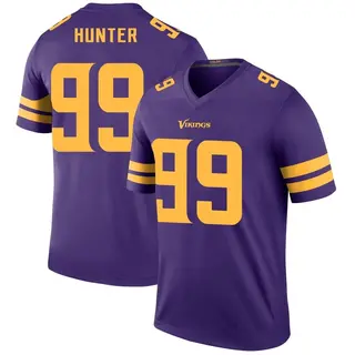 Minnesota Vikings Youth Danielle Hunter Legend Color Rush Jersey - Purple