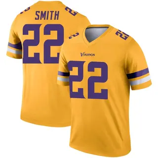 Minnesota Vikings Youth Harrison Smith Legend Inverted Jersey - Gold