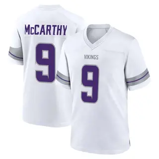 Minnesota Vikings Youth J.J. McCarthy Game Alternate Jersey - White