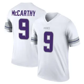 Minnesota Vikings Youth J.J. McCarthy Legend Alternate Jersey - White
