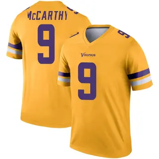 Minnesota Vikings Youth J.J. McCarthy Legend Inverted Jersey - Gold