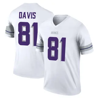 Minnesota Vikings Youth Joaquin Davis Legend Alternate Jersey - White