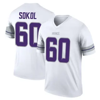 Minnesota Vikings Youth Josh Sokol Legend Alternate Jersey - White