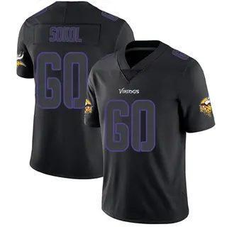 Minnesota Vikings Youth Josh Sokol Limited Jersey - Black Impact