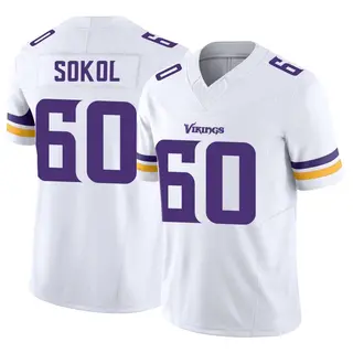 Minnesota Vikings Youth Josh Sokol Limited Vapor F.U.S.E. Jersey - White