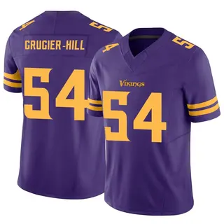 Minnesota Vikings Youth Kamu Grugier-Hill Limited Alternate Vapor F.U.S.E. Jersey - Purple