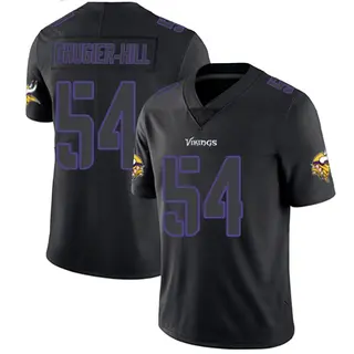 Minnesota Vikings Youth Kamu Grugier-Hill Limited Jersey - Black Impact